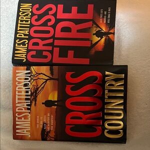 James Patterson Book Set - Cross Fire & Cross Country